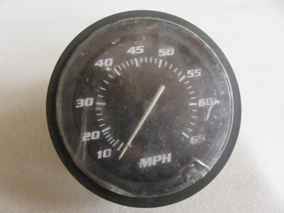 B39 Faria Marine 57411 Speedometer Gauge 65MPH OEM New Factory Boat Parts