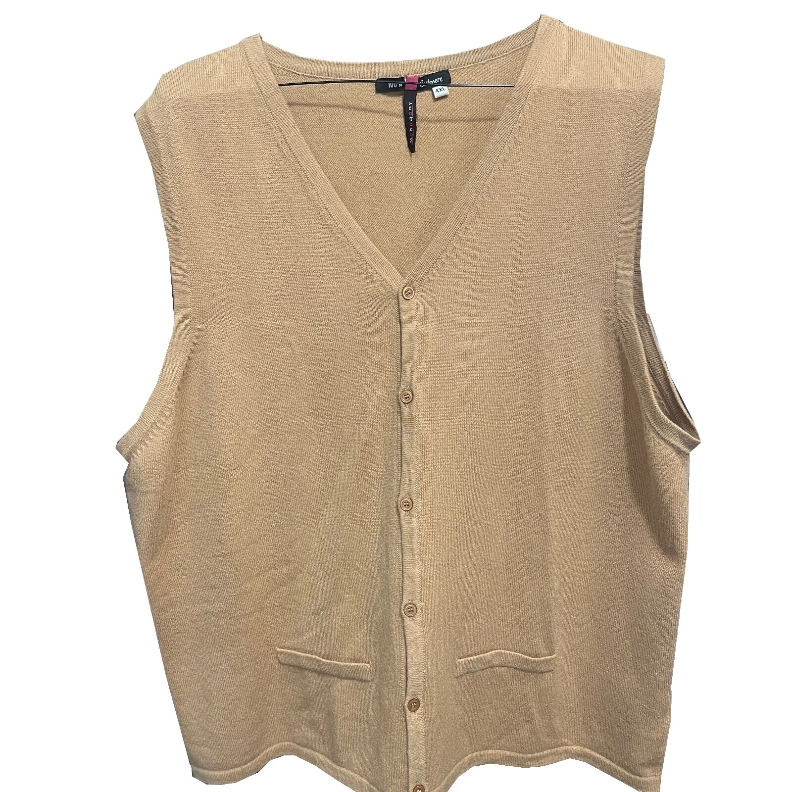 Regular Size 4XL Vest Sweaters for Men