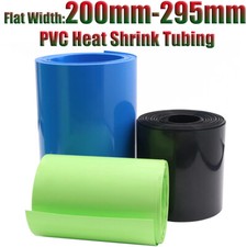 PVC Heat Shrink Tubing Flat Width 200mm-295mm Heatshrink Wrap RC Battery Pack