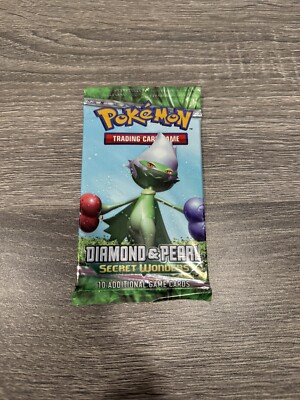 Pokemon Card Secret Wonders Booster Pack - Roserade Artwork Factory Sealed  NEW