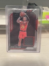 2020-21 Panini Prizm Basketball Sensational Swatches John Collins Atlanta Hawks