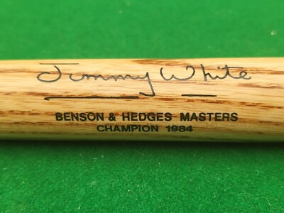 JIMMY WHITE MASTERS CHAMPION 1984 SNOOKERQUEUE