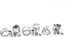 3Pcs Piston With Piston Ring+0.5mm For Perkins 403C-11 engine (oversize)