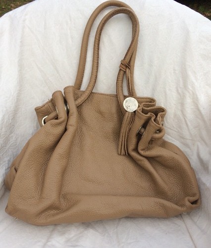 furla $495 italian leather designer bag – carmen shoulder tote