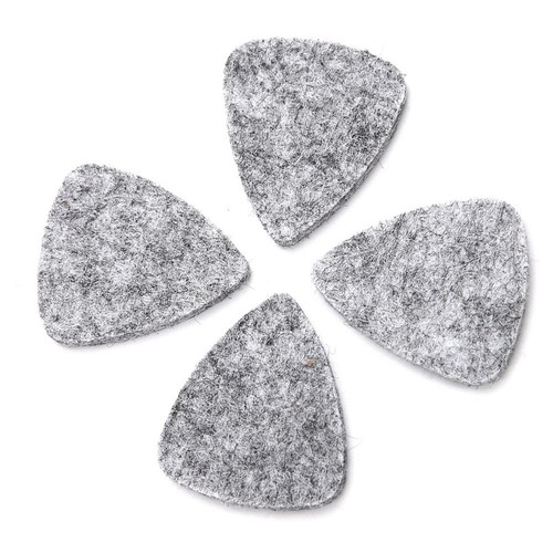 10Pcs Wool Felt Guitar Picks Soft Sound Strumming For Guitar Ukulele QH1 - Picture 20 of 22