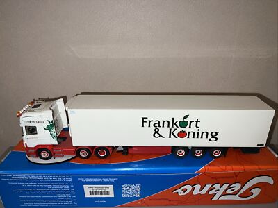 Tekno 1:50 Scania Topline 6x2 Jan de Waal  Frankort & Koning Holland Rarität