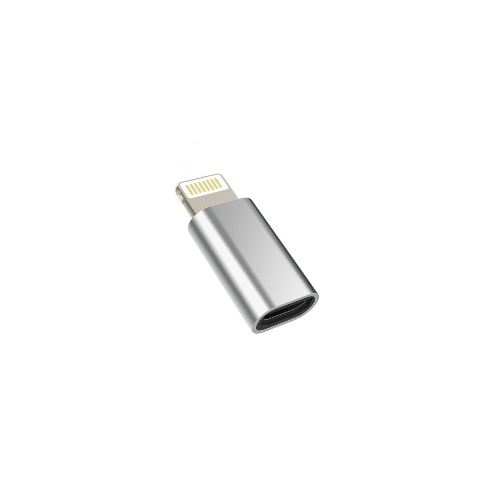 Adaptateur USB-C Vers 8 Broches IPhone – Aluminium, Double Port, Universel, Neuf