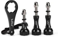 Aluminum Thumbscrew Set + Wrench for Gopro Hero 13, 12, 11, 10, 9, 8, 7, 6, 5, 4