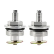 Preload Fork Caps Bolts Adjusters Covers For Suzuki DR750 1988-1989 DR800 1990