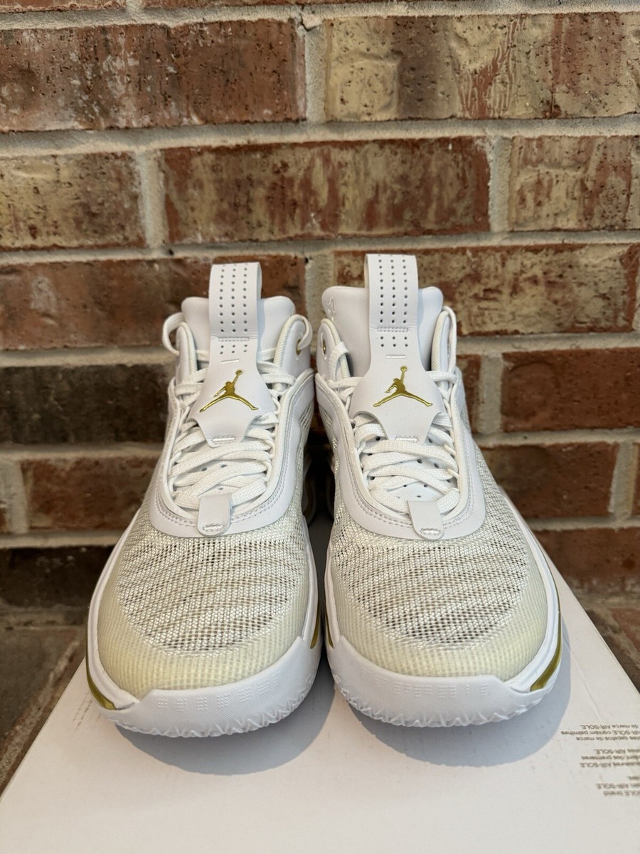 New 11 Nike Air Jordan 36 XXXVI Glory Metallic Gold Basketball