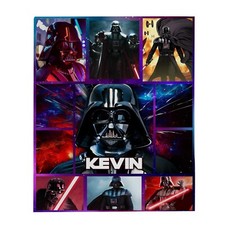Manta Darth Vader Personalizada, Manta Visón Star War, Manta Regalo Cumpleaños, Regalo F