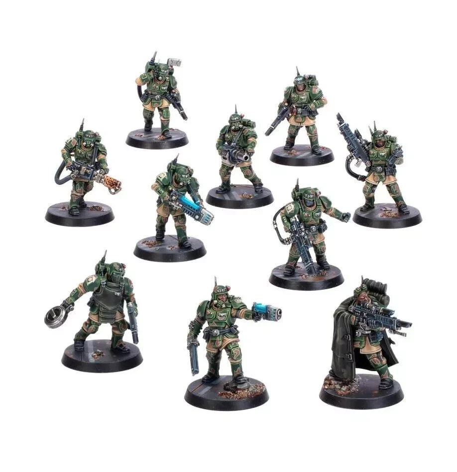 GAMES WORKSHOP Astra Militarium Kasrkin Singles - Warhammer 40k Kill team