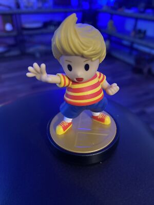 Nintendo Amiibo Lucas Super Smash Bros Edition Loose Figure NVL 001