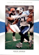 2003 Upper Deck Patch Collection Base #27 Eddie George Tennessee Titans