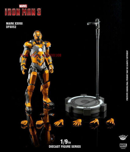 King Arts 1/9 DFS052 Iron Man MK28 Alloy Flexible Action Figure Toys Collectible - Picture 1 of 10