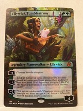 MTG Ellywick Tumblestrum Adventures the Forgotten Realms 286 Borderless Foil NM