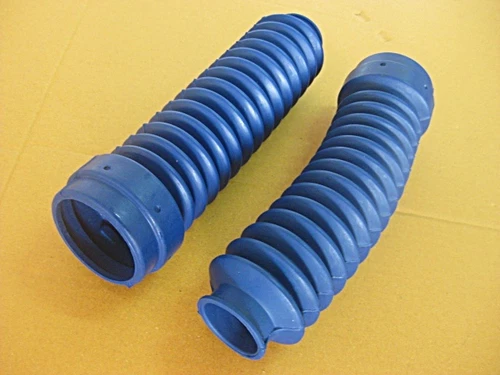Yamaha TW200 TRAIWAY GAITER FORK BOOT Rubber Cover Set "BLUE"  [as1655]