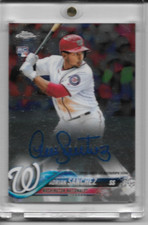 2018 TOPPS CHROME ROOKIE ON CARD AUTOGRAPH ADRIAN SANCHEZ #RA-ASA NM