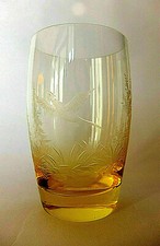 Herrliches Wasserglas Römer Kristall MOSER Karlsbad Tiermotiv (2)