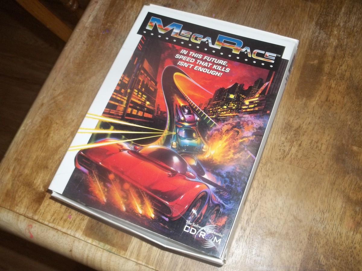 Mega Race Sur PC – Jeu De Course Complet, Bon état (CD Seule)