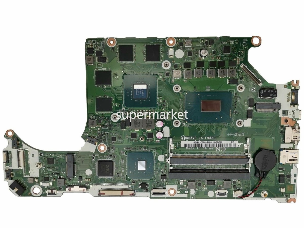 Motherboard For ACER AN515-52 AN515-53 LA-F952P i5/i7 CPU GTX1050/TI GPU  DDR4