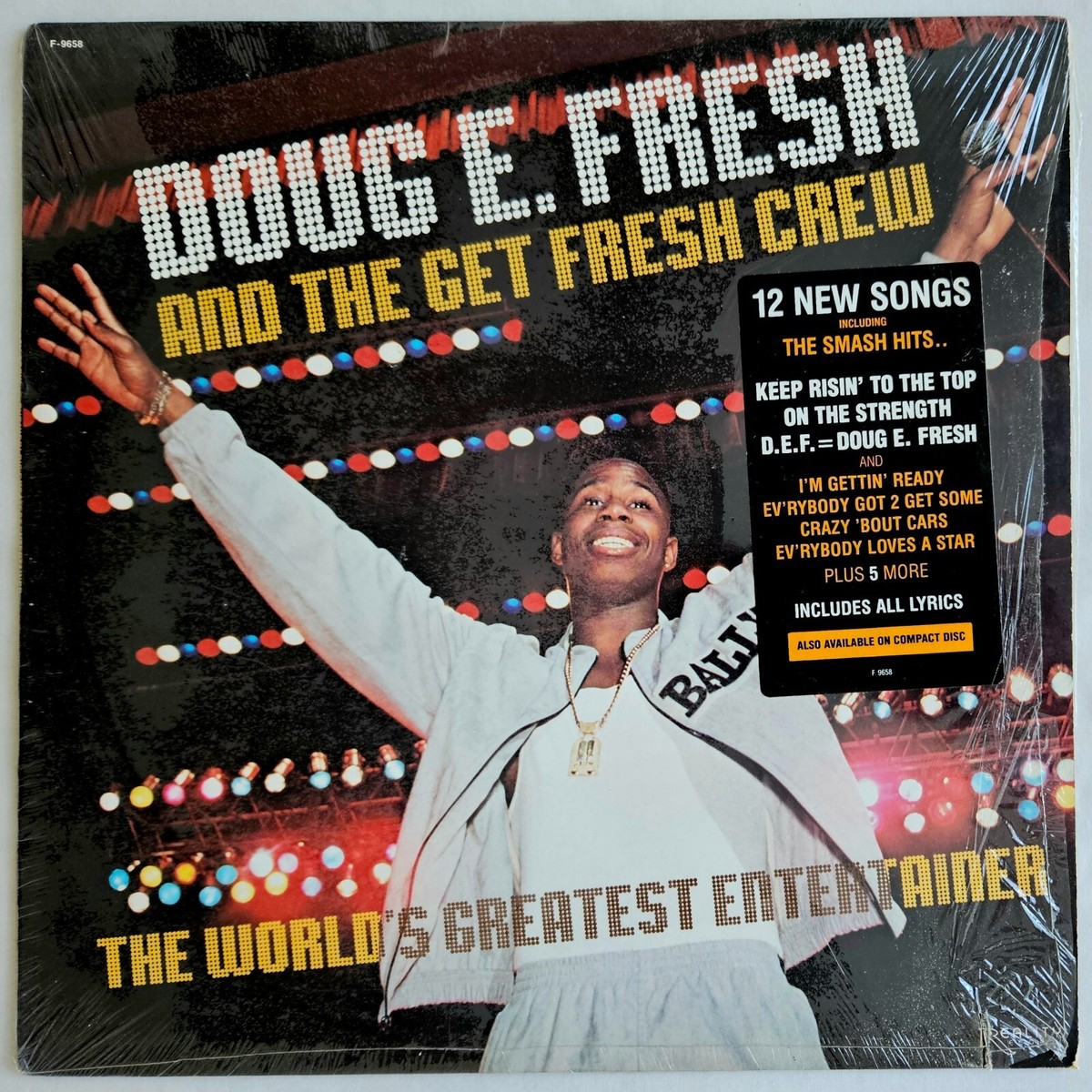 洋楽 G-RAP EXECUTIVE PRODUCER 1988 - DOUG E. FRESH & THE GET FRESH CREW - WORLD'S GREATEST
