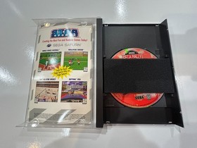 Sega Rally Championship (Sega Saturn 1995) CIB Complete in Box w Manual NR MINT