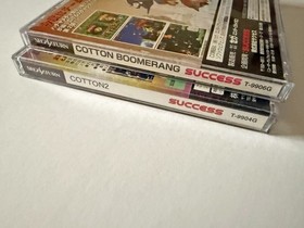 Sega Saturn Cotton 2 Boomerang Set w/Spine Reg-Card SS Shooter Shmup Game Japan