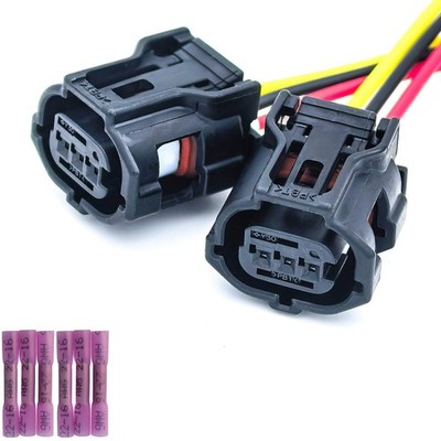 2Pcs Camshaft Position Sensor Connector Pigtail Harness Kit Compatible for Sc...