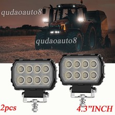 LED Work Lights 12v Flood Lamp pods fit Truck,Tractor,Crane,bulldozer Lighting
