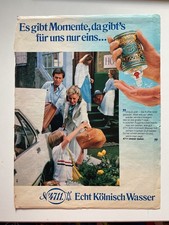 Vintage  Werbung, 4711 Kölnisch Wasser  Blat...