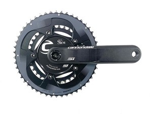 Cannondale Si SRM Power Meter Crank 50/34t Sram Chainrings 172.5mm 11 Speed BB30