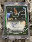 Stephon Castle 2025-26 Bowman Chrome Green Reptilian Refractor Auto /99 BCA-SC