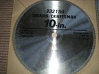 LOT OF 5 - 10 INCH CIRCULAR SAW BLADES VARIOUS CUTS 4 NEW AND 1 USED — photo 3