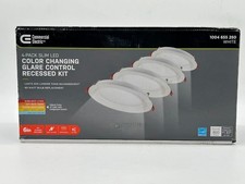 Commercial Electric Slim 6"Color Select Canless Recessed LED Kit 4PK