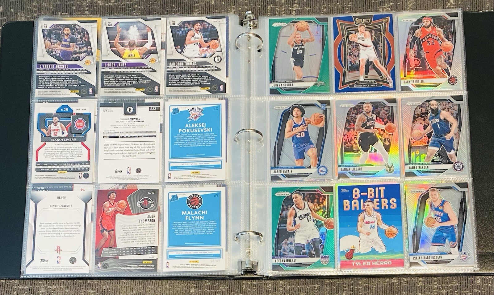 NBA BASKETBALL 153 CARD LOT AUTO AUTOGRAPH JERSEY #d ROOKIE RC PRIZM REFRACTOR view 13