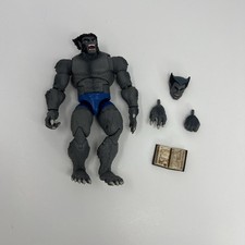Marvel Legends Gray Beast Retro Action Figure Incomplete No Glasses