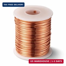 18 Gauge Copper Wire 1mm 213 Feet Dead Soft Solid Bare Copper Wire for Electrocu