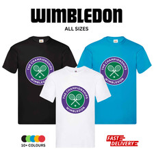WIMBLEDON TENNIS T-SHIRT UNISEX | “THE CHAMPIONSHIPS” LOGO FAN TEE