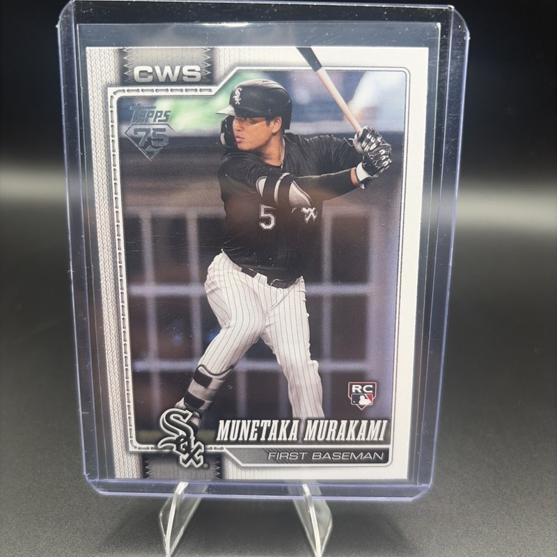 🔥2026 Topps Series 2 Baseball Munetaka Murakami Rookie (RC) White Sox #503🔥