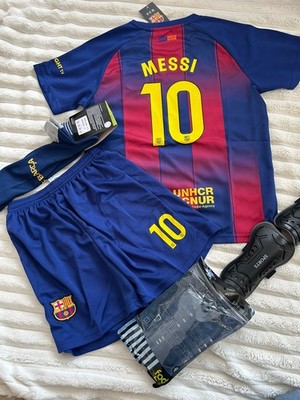 Fußball Trikot Kinder 122/128 Neu Mit Etikett Messi FC Barcelona  