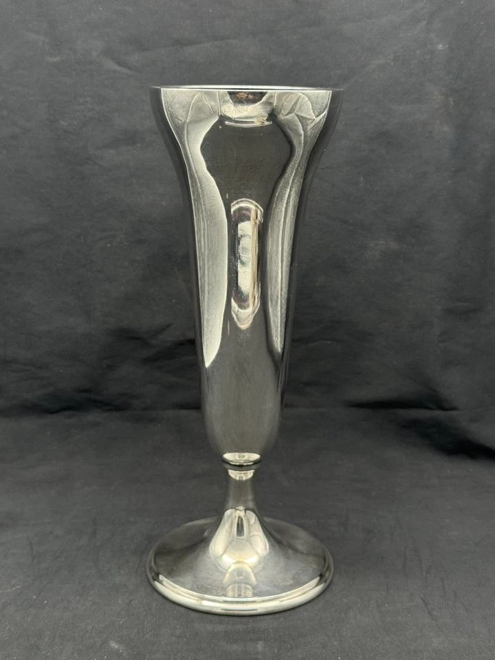 Винтажная ваза Watson из чистого серебра высотой 10 дюймов - Изображение 2 из 4