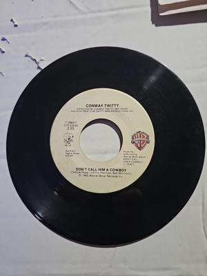 Conway Twitty 45 vinyl (After All The Good Is Gone/Don't Call Him A Cowboy)