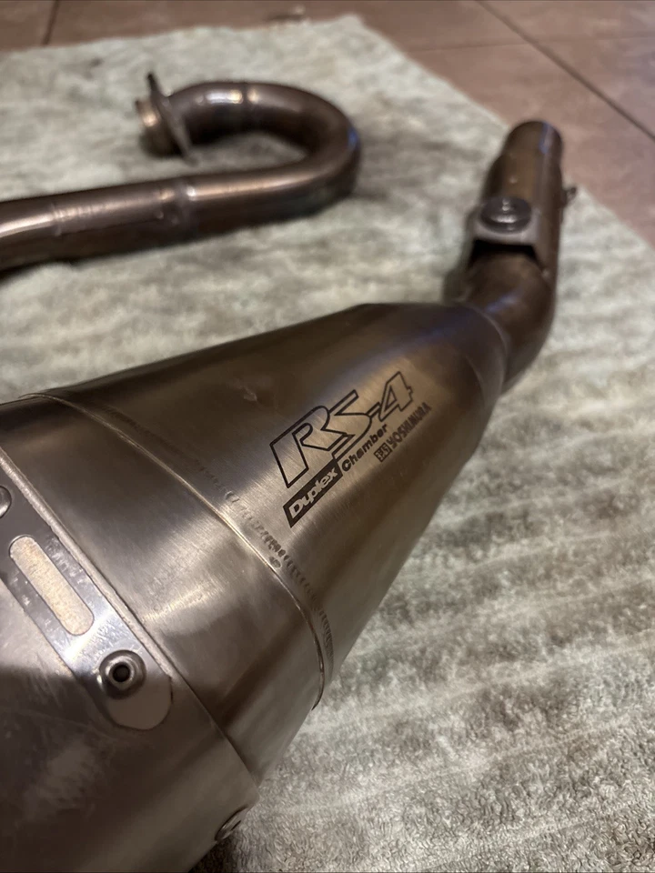 2011-2013 年本田 Crf250r 全吉村 Rs-4 全排气系统头消音器  — 第 2/4 张图片