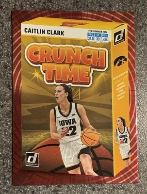 Caitlin Clark 2024 Panini Donruss Crunch Time Target Red Foil Parallel #SS-CT2