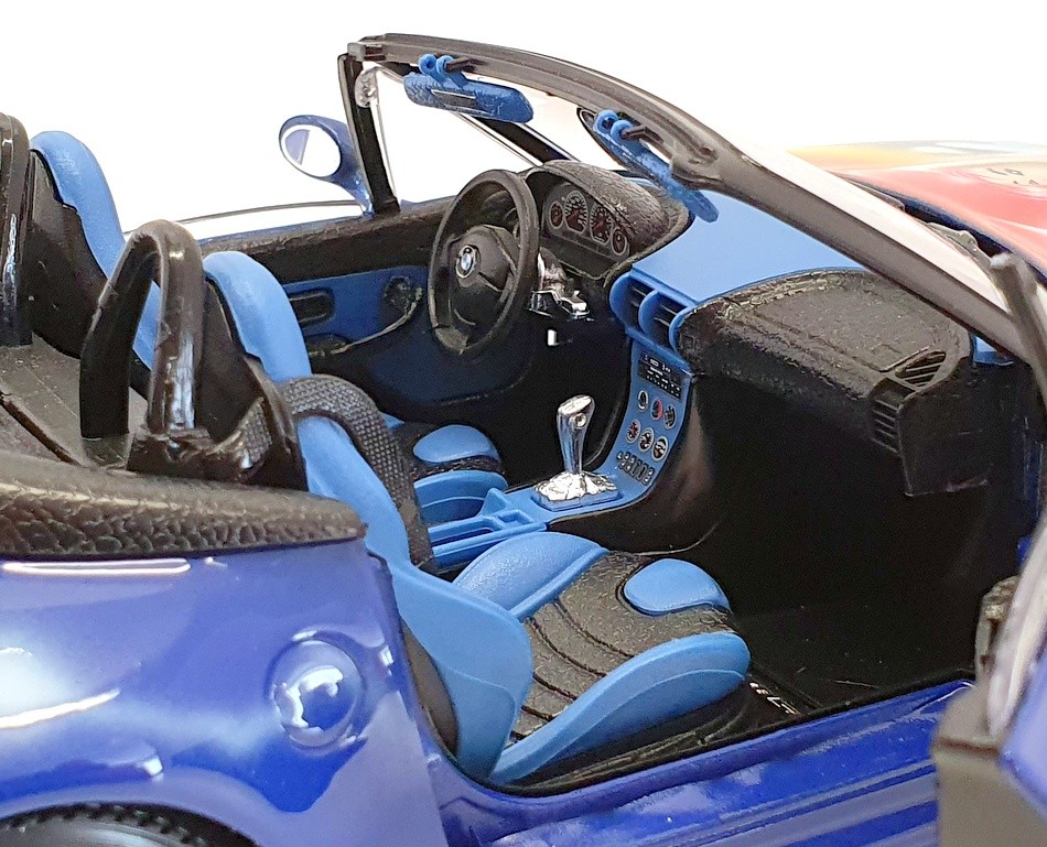 Burago 1/18 Scale Diecast 011121H - BMW M Roadster - Blue | eBay