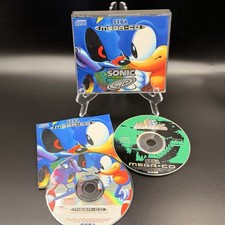 Sonic CD SEGA Mega-CD Game Boxed with Manual Included + BC Racers Demo Disc
