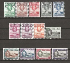 GOLD COAST 1938/43 SG 120a/132 MNH