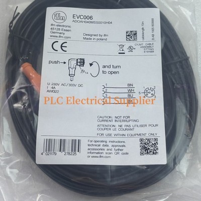 EVC006 1X Brand New IFM EVC006 Proximity Switch Sensor Fast Delivery