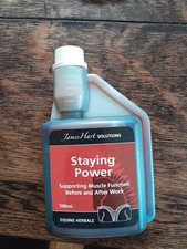 James Hart Solutons / Staying Power 500 ml Equine Herbals caballos